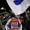 Several right-wing organizations organized a rally in front of the Serbian Parliament building in support of the brothers from Kosovo and Metohija.Nekoliko desnicarskih organizacija organizovalo je ispred zgrade Skupstine Srbije skup u znak podrske