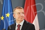 Meeting of the Minister of Foreign Affairs of Latvia Edgar Rinkevics with the Minister of Foreign Affairs of Serbia Nikola Selakovic was held at the Ministry of Foreign Affairs.Sastanak ministar spoljnih poslova Letonije Edgara Rinkevicsa sa minist