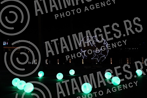 The celebration of the beginning of the Chinese New Year - the year of the tiger began with a festive fireworks display at 5 pm (ie at midnight Beijing time) on the Sava Promenade, in front of the Belgrade Gallery.Obelezavanje pocetka Kineske nove 