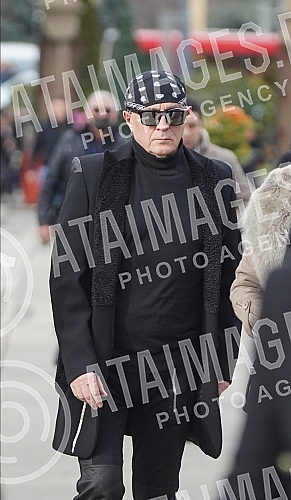 Burial of journalist Ksenija Vucic at the New Cemetery.Sahrana novinarke Ksenije Vucic na Novom groblju.