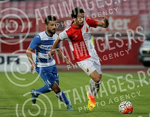 Match of First (1st) qualifying round, Second leg of UEFA Europa League held on Stadium 