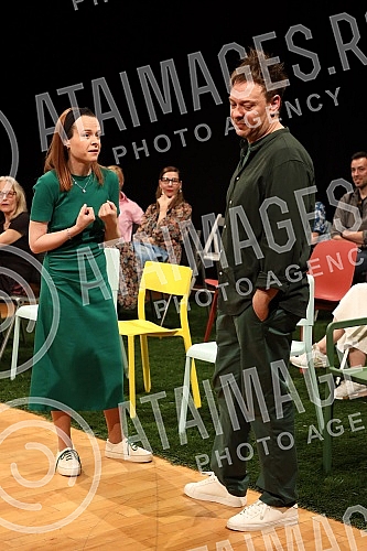 The premiere of the duo of the play 