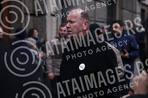 Anniversary of the first traffic blockade against lithium mining, at the invitation of the Association of Environmental Organizations of Serbia.Godisnjica prve blokade saobracaja protiv rudarenja litijuma, na poziv Saveza ekoloskih organizacija Srb