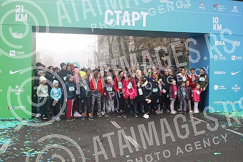 3. Autumn Belgrade half-marathon under the slogan 