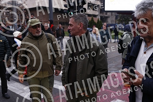 Anniversary of the first traffic blockade against lithium mining, at the invitation of the Association of Environmental Organizations of Serbia.Godisnjica prve blokade saobracaja protiv rudarenja litijuma, na poziv Saveza ekoloskih organizacija Srb