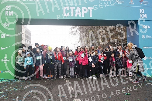 3. Autumn Belgrade half-marathon under the slogan 
