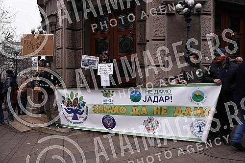 Anniversary of the first traffic blockade against lithium mining, at the invitation of the Association of Environmental Organizations of Serbia.Godisnjica prve blokade saobracaja protiv rudarenja litijuma, na poziv Saveza ekoloskih organizacija Srb