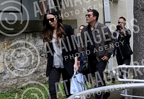 Luka Lazukic, comes to the police station on Banovo Brdo.Luka Lazukic, dolazi u policijsku stanicu na Banovom brdu.