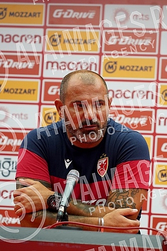A press conference on the occasion of the match of the 1st round of the Serbian Super League, between Red Star and Vojvodina, was held in the Media Center of the 