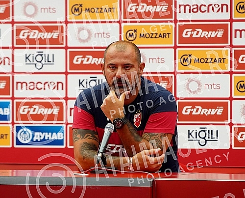 A press conference on the occasion of the match of the 1st round of the Serbian Super League, between Red Star and Vojvodina, was held in the Media Center of the 