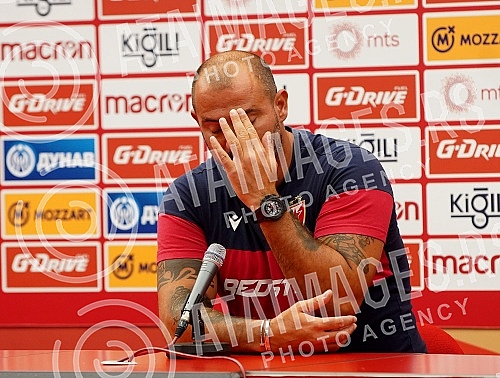 A press conference on the occasion of the match of the 1st round of the Serbian Super League, between Red Star and Vojvodina, was held in the Media Center of the 