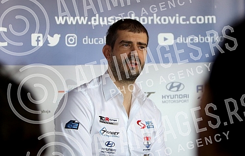 Press conference by Dusan Borkovic on the occasion of the announcement for the new season.Pres konferencija Dusana Borkovica povodom najave za novu sezonu.