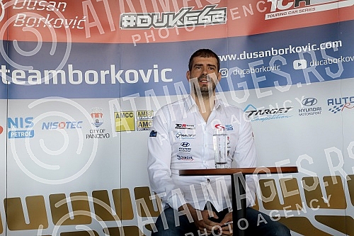 Press conference by Dusan Borkovic on the occasion of the announcement for the new season.Pres konferencija Dusana Borkovica povodom najave za novu sezonu.