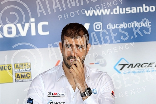 Press conference by Dusan Borkovic on the occasion of the announcement for the new season.Pres konferencija Dusana Borkovica povodom najave za novu sezonu.