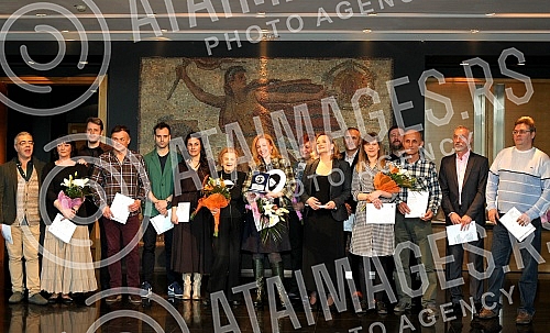 The annual award of the Foundation of the Yugoslav Drama Theatre (JDP) 