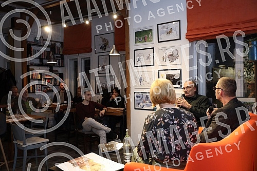 An exhibition of caricatures by the famous illustrator Dusan Petricic entitled 