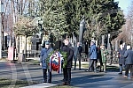 On the occasion of the Day of Russian Diplomat, Russian Ambassador to Serbia Alexander Botsan-Kharchenko participated, together with other representatives of the Russian Embassy in Serbia, in a ceremony of fasting and laying wreaths at the grave of R