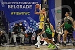 The first match of Group A in the FIBA Women's Basketball World Cup 2022 Qualifying Tournament between the national teams of Australia and Brazil was played in the Ranko Zeravica hall.Prva utakmica Grupe A na kvalifikacionom turniru za Svetsko prve