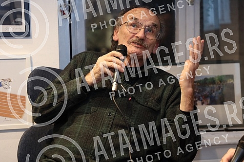 An exhibition of caricatures by the famous illustrator Dusan Petricic entitled 