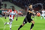 UEFA Champions League qualification match between FK Crvena Zvezda (Serbia) and FC Valletta (Malta) played at Rajko Mitic stadium. Utakmica kvalifikacija za Ligu Sampiona izmedju FK Crvena Zvezda i FK Valeta odigrana na stadionu Rajko Mitic.