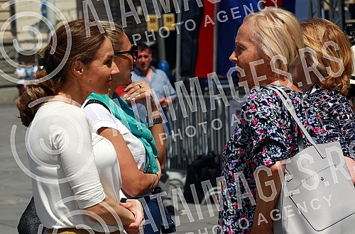 On the occasion of marking more than 20 years of German development cooperation in Serbia, a jubilee celebration was organized on the Republic Square in Belgrade.