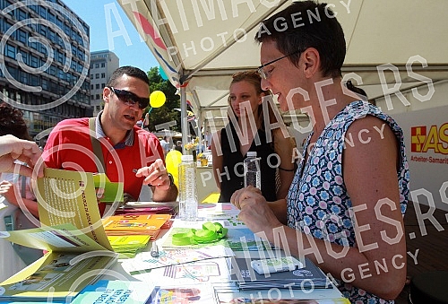 On the occasion of marking more than 20 years of German development cooperation in Serbia, a jubilee celebration was organized on the Republic Square in Belgrade.