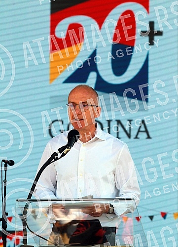 On the occasion of marking more than 20 years of German development cooperation in Serbia, a jubilee celebration was organized on the Republic Square in Belgrade.