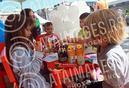 On the occasion of marking more than 20 years of German development cooperation in Serbia, a jubilee celebration was organized on the Republic Square in Belgrade.