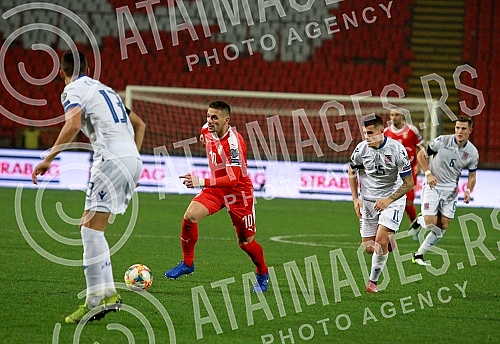 The match between the national teams of Serbia and luxembourg within the qualifications for the European Championship 2020.Utakmica izmedju reprezentacija Srbije i Luksemburga u okviru kvalifikacija za Evropsko prvenstvo 2020.