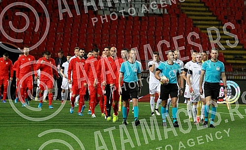 The match between the national teams of Serbia and luxembourg within the qualifications for the European Championship 2020.Utakmica izmedju reprezentacija Srbije i Luksemburga u okviru kvalifikacija za Evropsko prvenstvo 2020.
