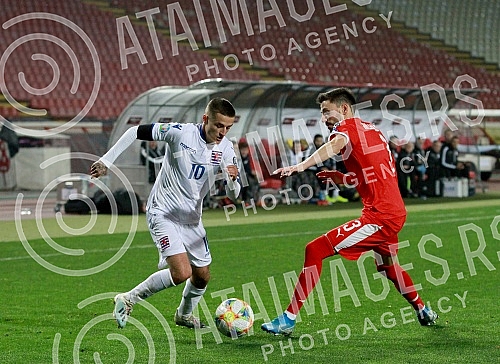 The match between the national teams of Serbia and luxembourg within the qualifications for the European Championship 2020.Utakmica izmedju reprezentacija Srbije i Luksemburga u okviru kvalifikacija za Evropsko prvenstvo 2020.