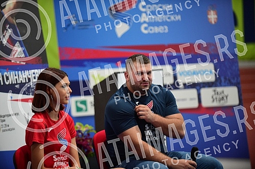 On the occasion of the historic success of our national team this year and the winning of 16 medals at international competitions, the Serbian Athletics Federation held a press conference in the Athletic Hall in Banjica.Povodom istorijskog uspeha n