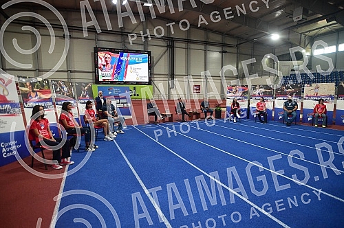 On the occasion of the historic success of our national team this year and the winning of 16 medals at international competitions, the Serbian Athletics Federation held a press conference in the Athletic Hall in Banjica.Povodom istorijskog uspeha n