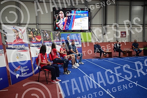 On the occasion of the historic success of our national team this year and the winning of 16 medals at international competitions, the Serbian Athletics Federation held a press conference in the Athletic Hall in Banjica.Povodom istorijskog uspeha n