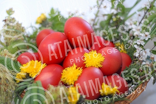 Tradicionalno bojenje i ukrasavanje Vaskrsnjih jaja, na veliki petak, u znak secanja kada je Isus Hrist razapet.