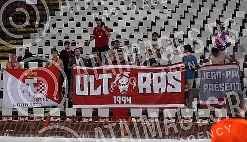 The match of the first round of the Europa League group stage between FC Crvena Zvezda and FC Monaco was played at the Rajko Mitic stadium.Utakmica prvog kola grupne faze Lige Evrope izmedju FK Crvena zvezda i FK Monako odigrana je na stadion Rajko