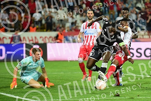 The match of the first round of the Europa League group stage between FC Crvena Zvezda and FC Monaco was played at the Rajko Mitic stadium.Utakmica prvog kola grupne faze Lige Evrope izmedju FK Crvena zvezda i FK Monako odigrana je na stadion Rajko