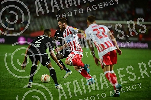 The match of the first round of the Europa League group stage between FC Crvena Zvezda and FC Monaco was played at the Rajko Mitic stadium.Utakmica prvog kola grupne faze Lige Evrope izmedju FK Crvena zvezda i FK Monako odigrana je na stadion Rajko