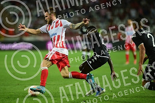 The match of the first round of the Europa League group stage between FC Crvena Zvezda and FC Monaco was played at the Rajko Mitic stadium.Utakmica prvog kola grupne faze Lige Evrope izmedju FK Crvena zvezda i FK Monako odigrana je na stadion Rajko
