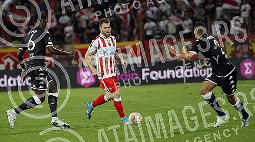The match of the first round of the Europa League group stage between FC Crvena Zvezda and FC Monaco was played at the Rajko Mitic stadium.Utakmica prvog kola grupne faze Lige Evrope izmedju FK Crvena zvezda i FK Monako odigrana je na stadion Rajko