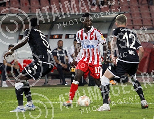 The match of the first round of the Europa League group stage between FC Crvena Zvezda and FC Monaco was played at the Rajko Mitic stadium.Utakmica prvog kola grupne faze Lige Evrope izmedju FK Crvena zvezda i FK Monako odigrana je na stadion Rajko