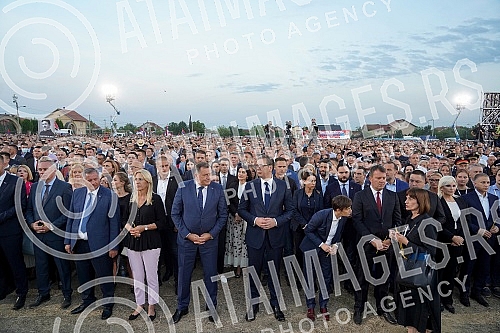 Marking the Day of Remembrance of all killed and expelled Serbs in the armed action 