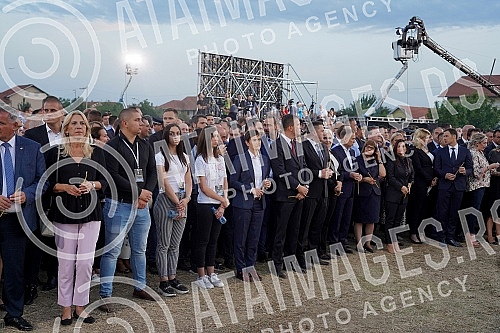 Marking the Day of Remembrance of all killed and expelled Serbs in the armed action 