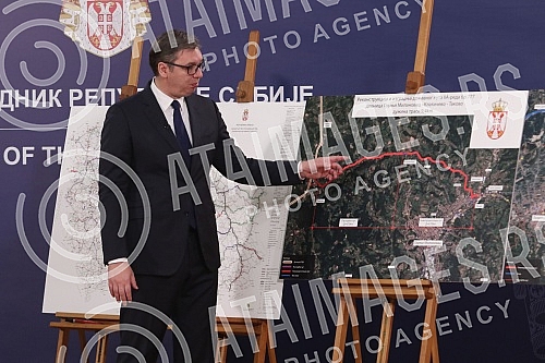 The President of the Republic of Serbia Aleksandar Vucic met with representatives of the Chinese construction company Power Construction Corporation of China Limited, and after the meeting a Commercial Agreement on the design and construction of the 