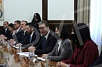 The President of the Republic of Serbia Aleksandar Vucic met with representatives of the Chinese construction company Power Construction Corporation of China Limited, and after the meeting a Commercial Agreement on the design and construction of the 