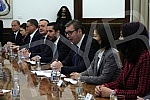 The President of the Republic of Serbia Aleksandar Vucic met with representatives of the Chinese construction company Power Construction Corporation of China Limited, and after the meeting a Commercial Agreement on the design and construction of the 