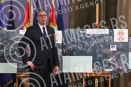 The President of the Republic of Serbia Aleksandar Vucic met with representatives of the Chinese construction company Power Construction Corporation of China Limited, and after the meeting a Commercial Agreement on the design and construction of the 