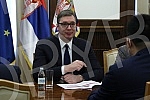 The President of the Republic of Serbia Aleksandar Vucic met with representatives of the Chinese construction company Power Construction Corporation of China Limited, and after the meeting a Commercial Agreement on the design and construction of the 