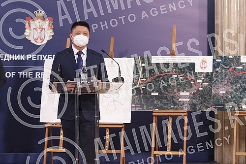 The President of the Republic of Serbia Aleksandar Vucic met with representatives of the Chinese construction company Power Construction Corporation of China Limited, and after the meeting a Commercial Agreement on the design and construction of the 