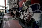 Murals of Ratko Mladic in New Belgrade and Banjica.Murali Ratku Mladicu na Novom Beogradu i na Banjici